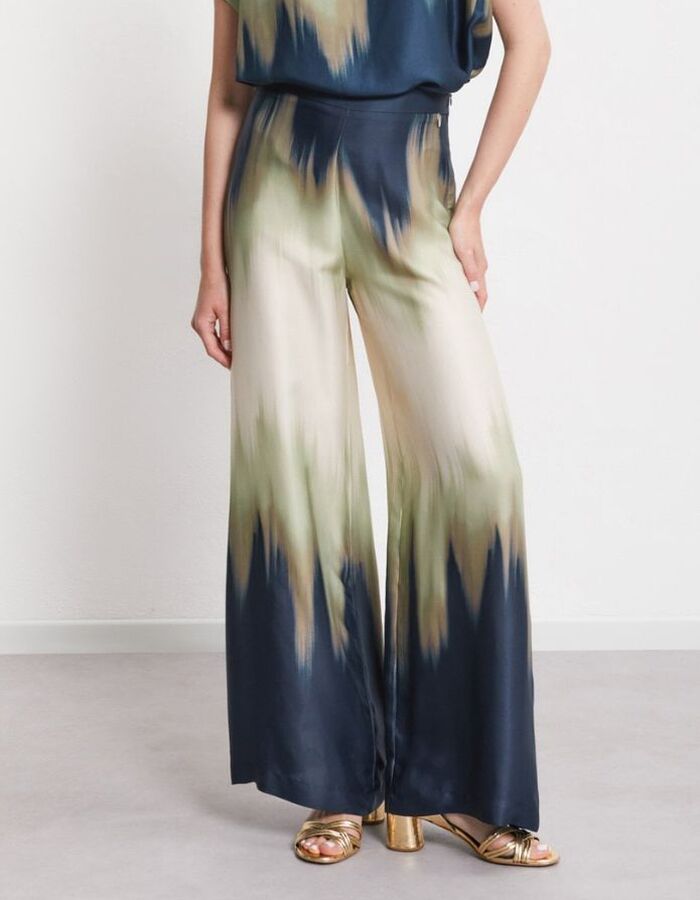 Otto D'ame geklede broek multicolor
