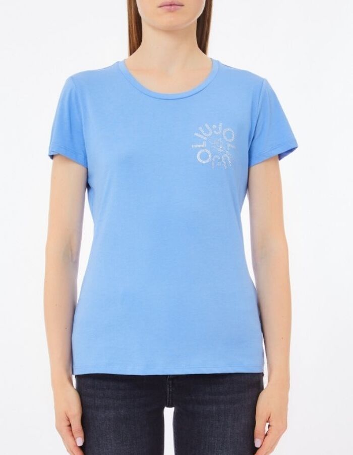 Liu Jo t-shirt korte mouw blauw
