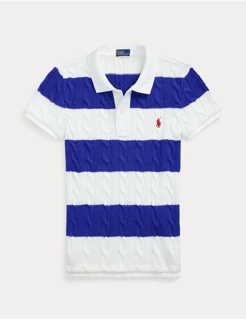 Ralph Lauren Dames korte mouw polo blauw