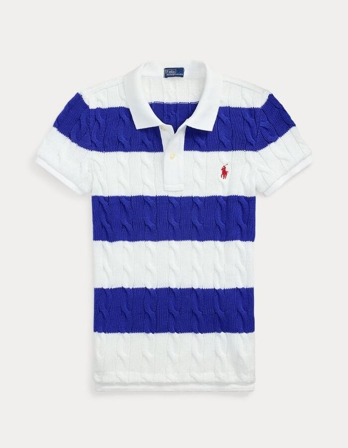 Ralph Lauren Dames korte mouw polo blauw