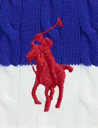 Ralph Lauren Dames korte mouw polo blauw