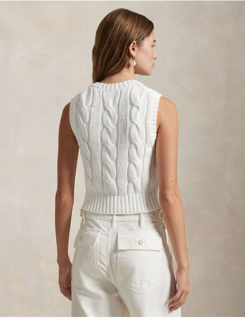 Ralph Lauren Dames pull wit