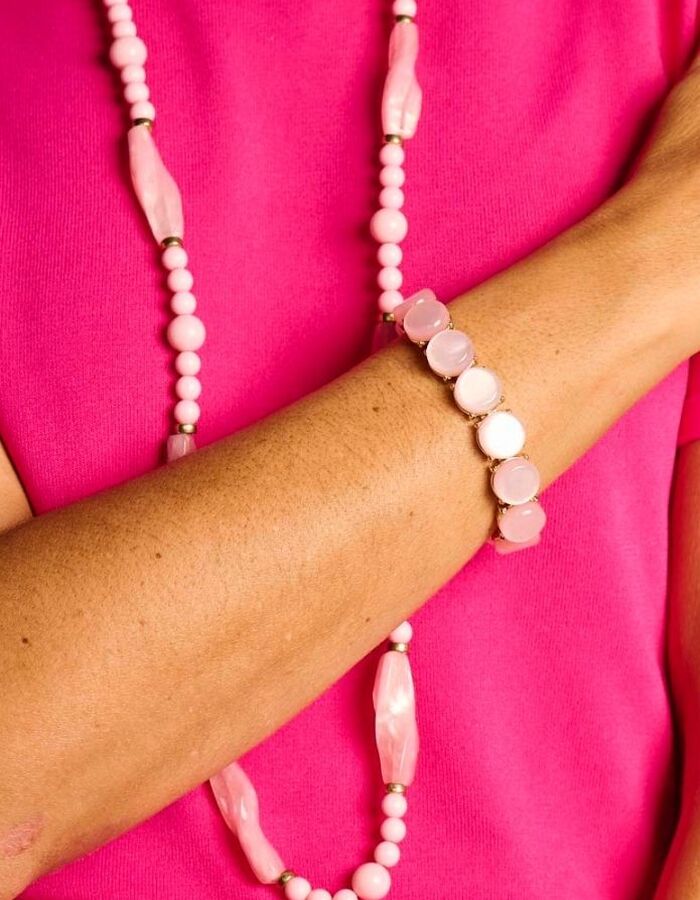 Les Cordes juwelen roze