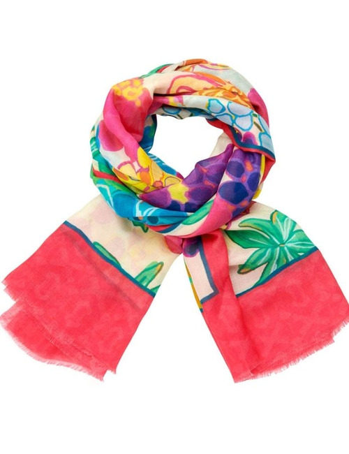 Les Cordes sjaal multicolor