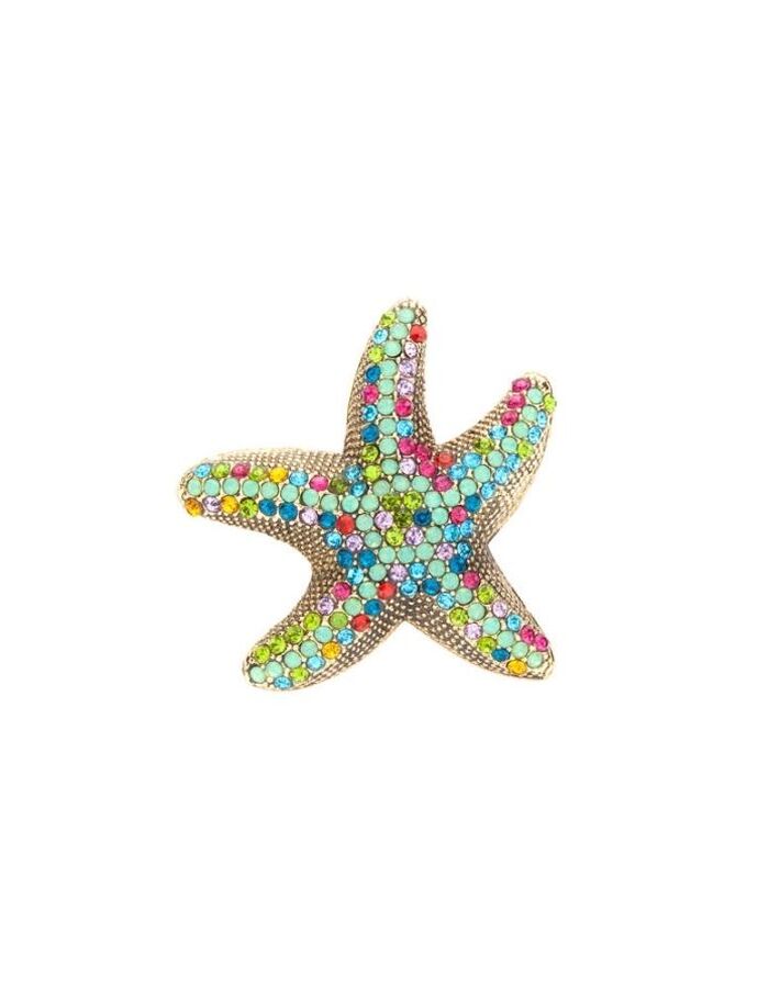 Les Cordes broche multicolor
