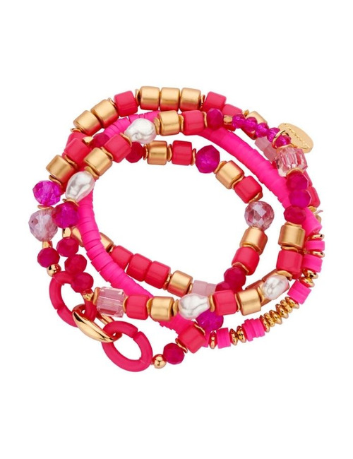 Les Cordes juwelen fuschia