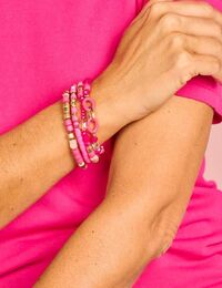 Les Cordes juwelen fuschia