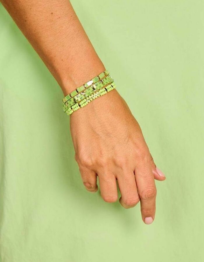 Les Cordes juwelen groen