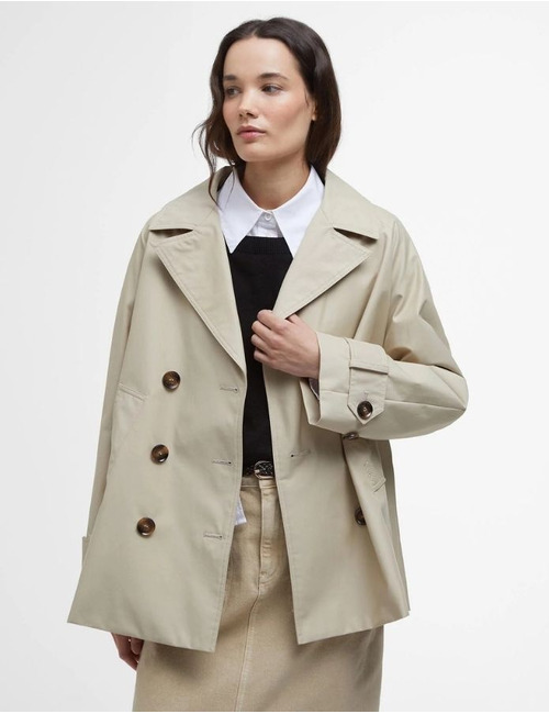 Barbour trenchcoat beige