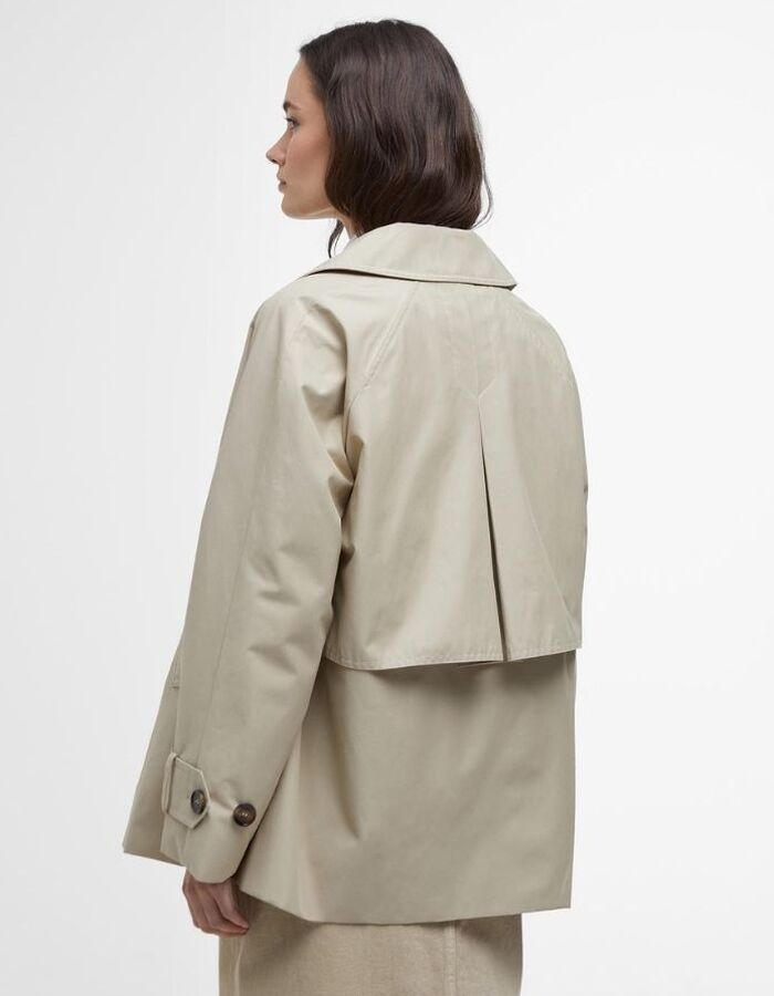 Barbour trenchcoat beige