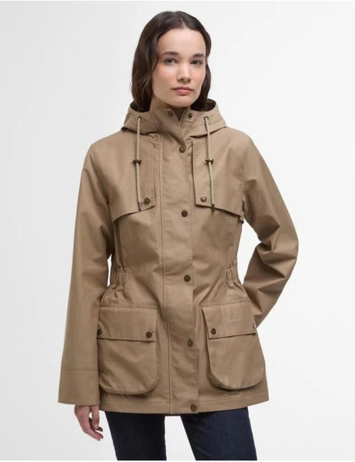 Barbour regenjassen taupe