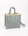 Kassiopea handtas blauw