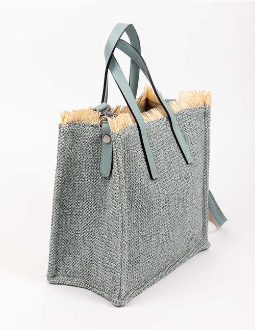 Kassiopea handtas blauw
