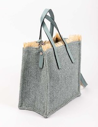 Kassiopea handtas blauw