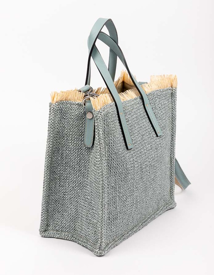 Kassiopea handtas blauw
