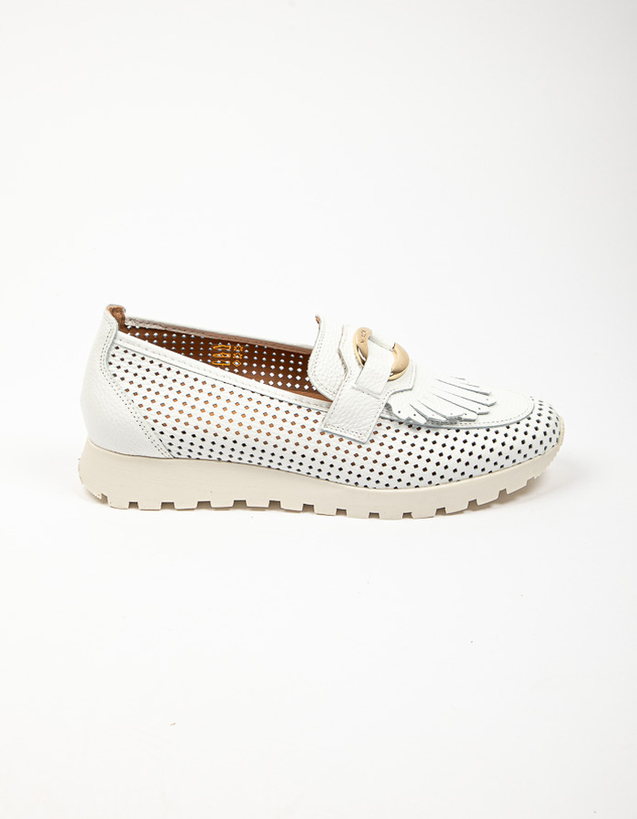 Scapa Dames mocassin wit