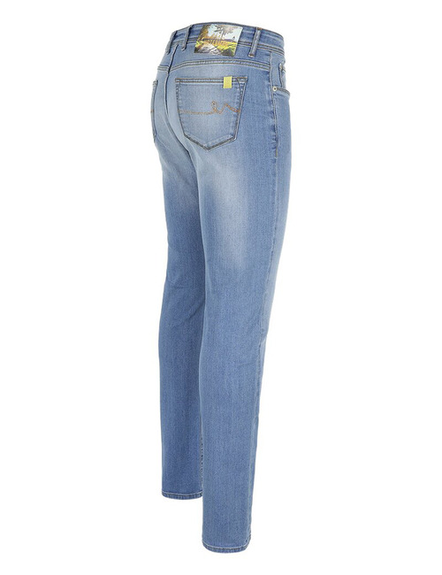 Lichtblauwe slim fit stretch jeans – ATN01S