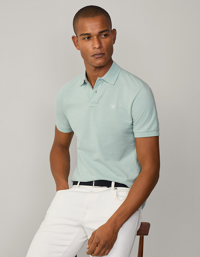 Slim Fit Short Sleeve Piqué Polo  