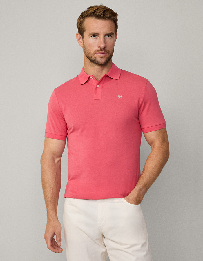 Slim Fit Short Sleeve Piqué Polo  
