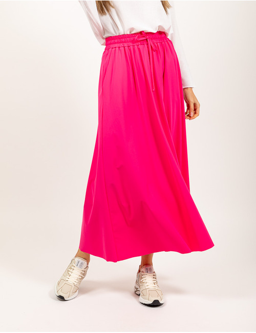 Due Amanti midi rok fuschia