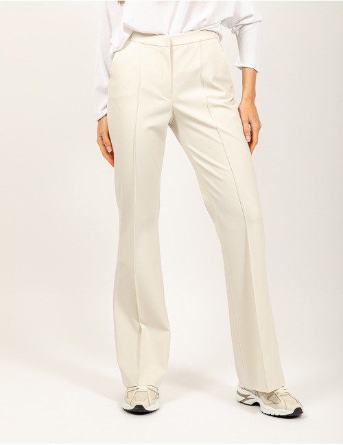 Raffaello Rossi geklede broek ecru