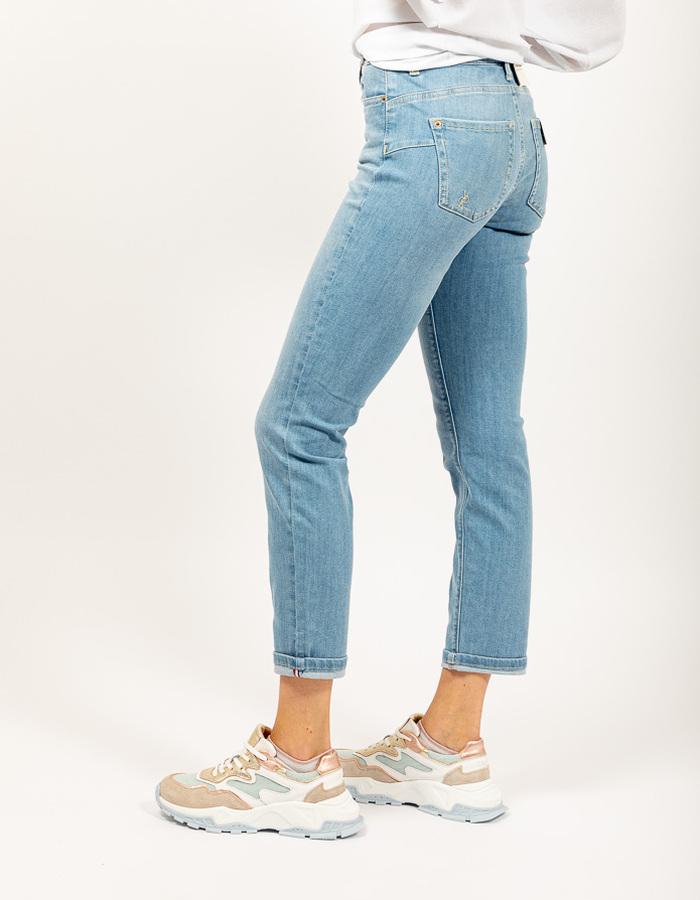 Raffaello Rossi regular fit jeans lichte washing