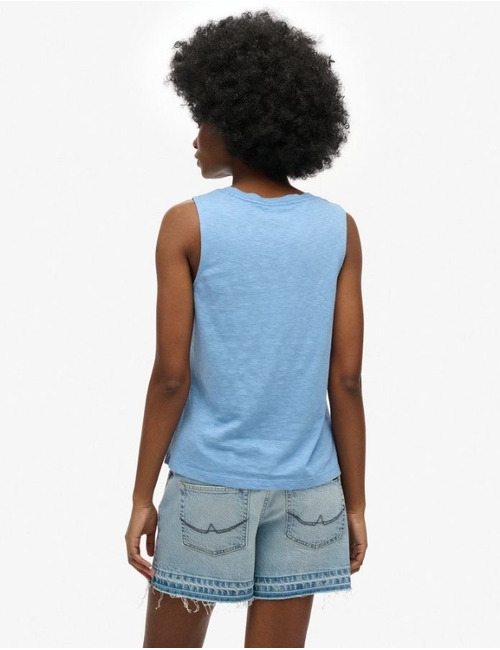 Superdry tops blauw