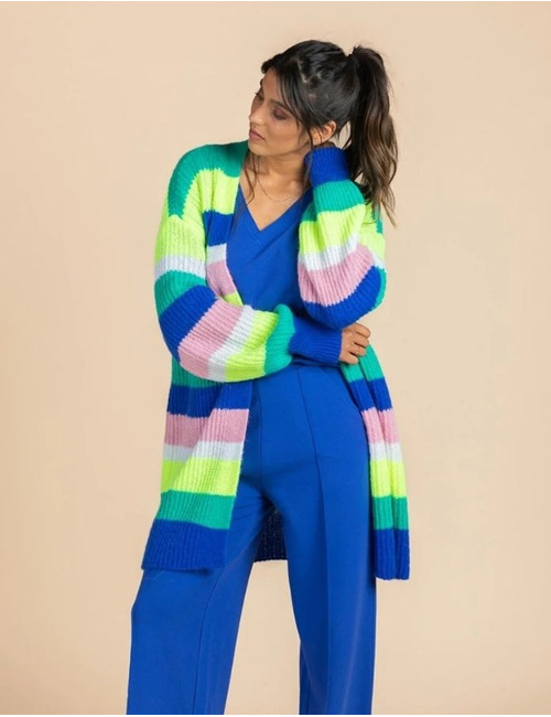 Four Roses gilet multicolor