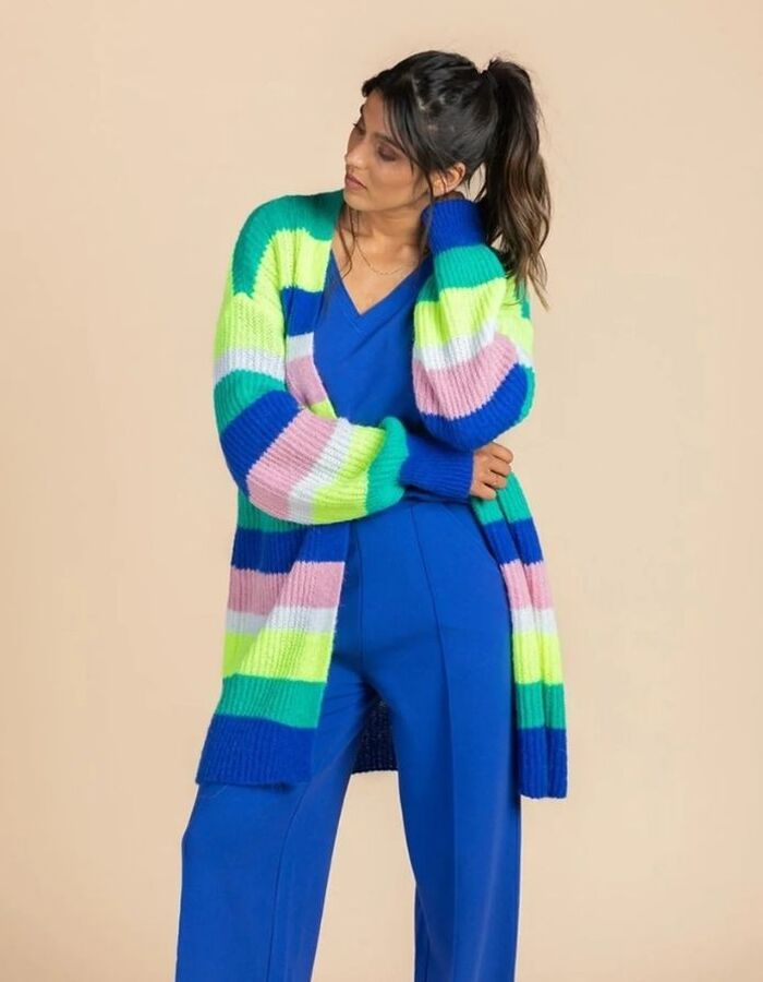 Four Roses gilet multicolor