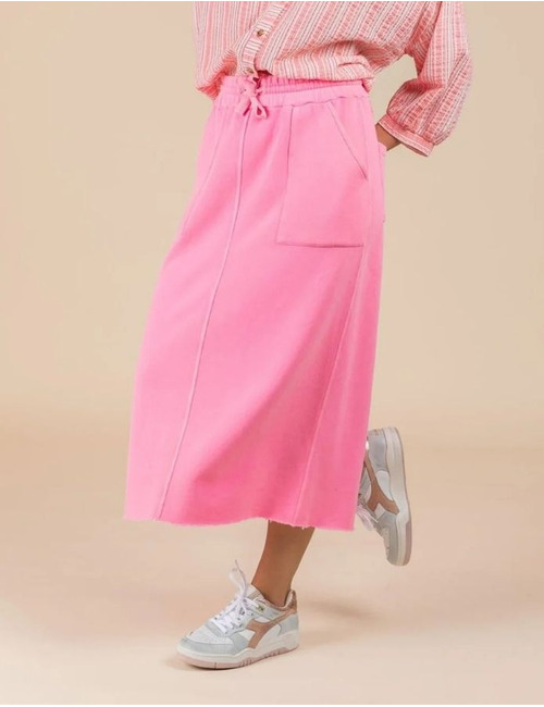Four Roses midi rok roze