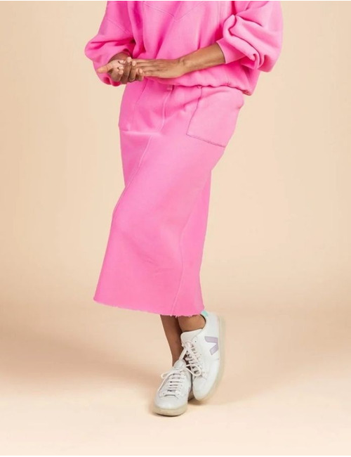 Four Roses midi rok roze