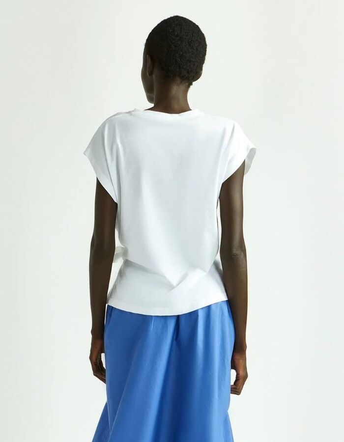 Xandres t-shirt korte mouw wit