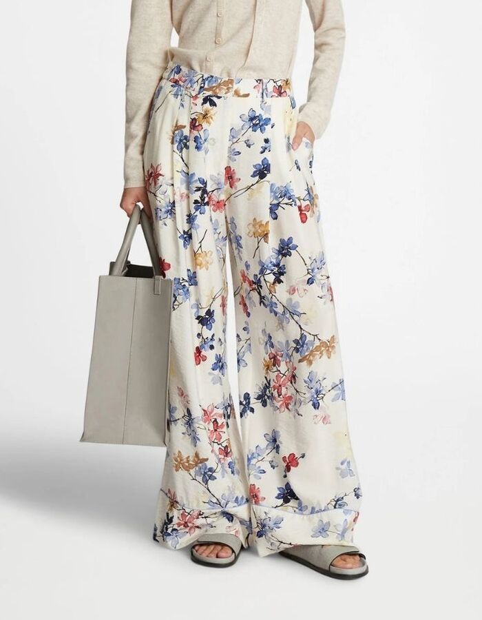 Munthe geklede broek ecru