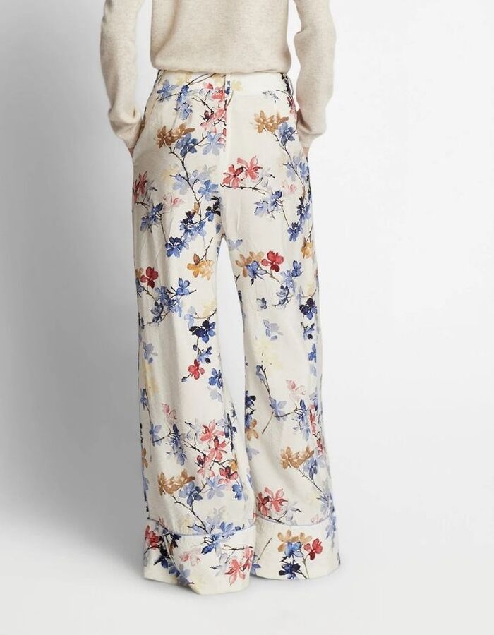 Munthe geklede broek ecru