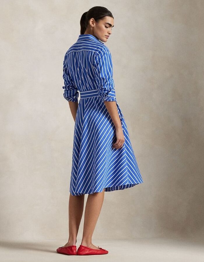 Ralph Lauren Dames kort kleed blauw