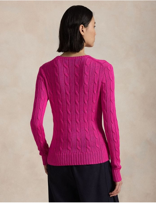 Ralph Lauren Dames lange mouw pull fuschia