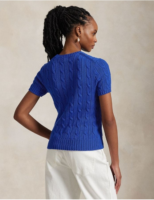 Ralph Lauren Dames t-shirt korte mouw blauw