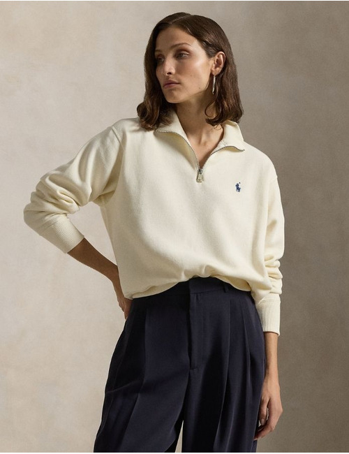 Ralph Lauren Dames lange mouw sweater wit