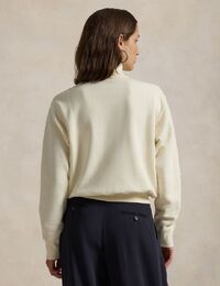 Ralph Lauren Dames lange mouw sweater wit
