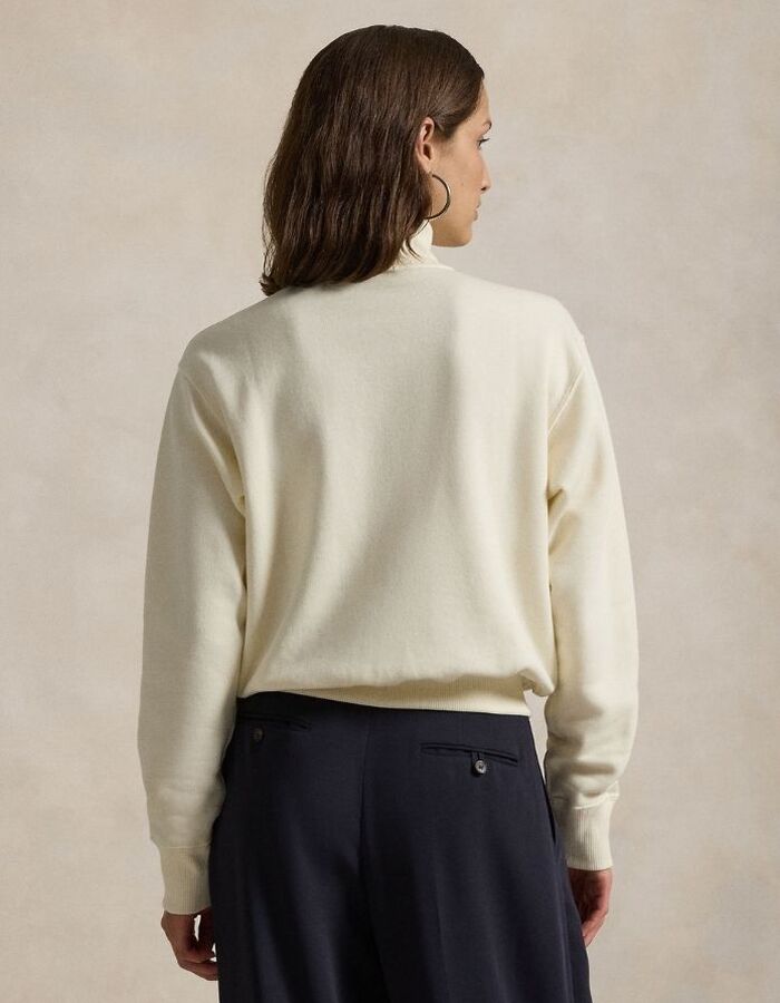 Ralph Lauren Dames lange mouw sweater wit