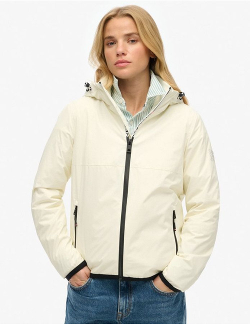 Superdry regenjassen ecru