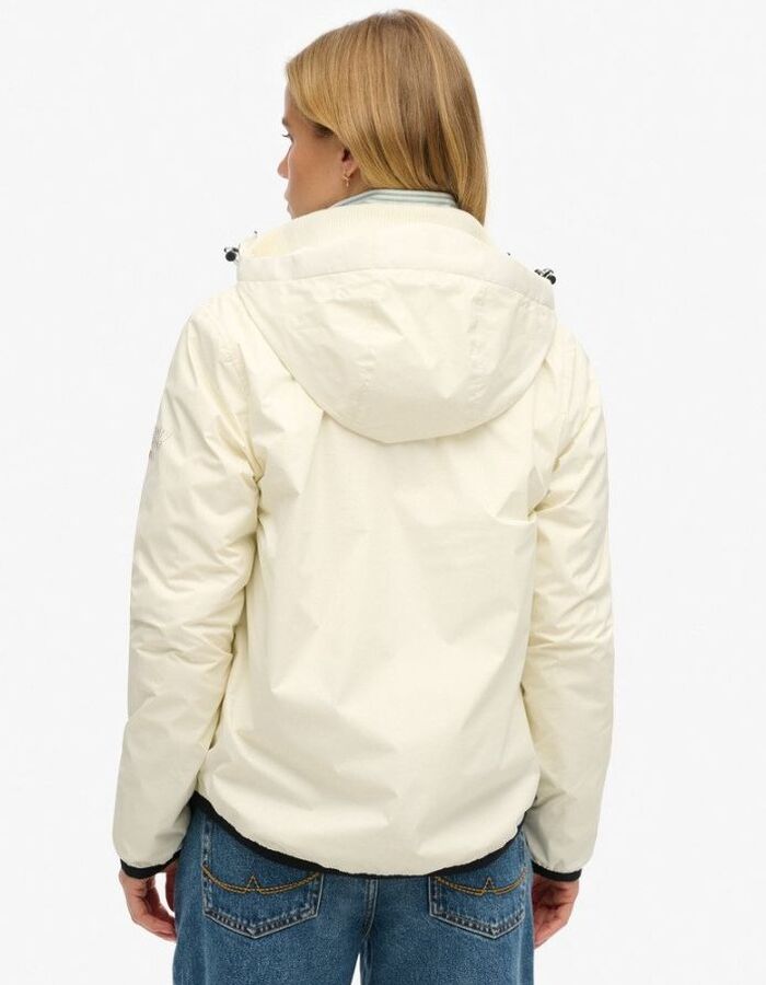 Superdry regenjassen ecru