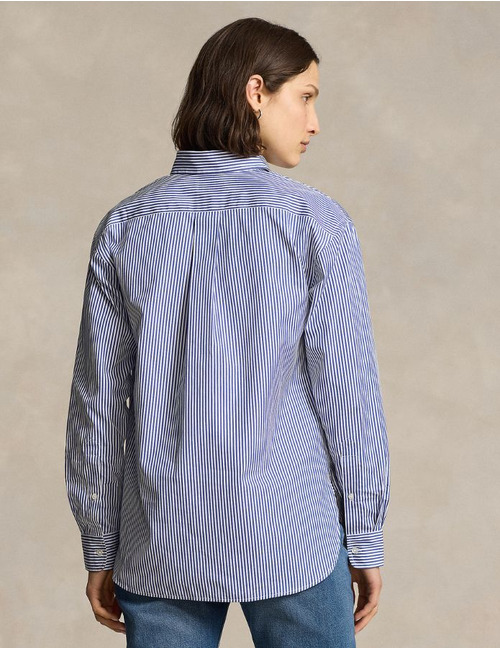 Ralph Lauren Dames lange mouw bloes blauw