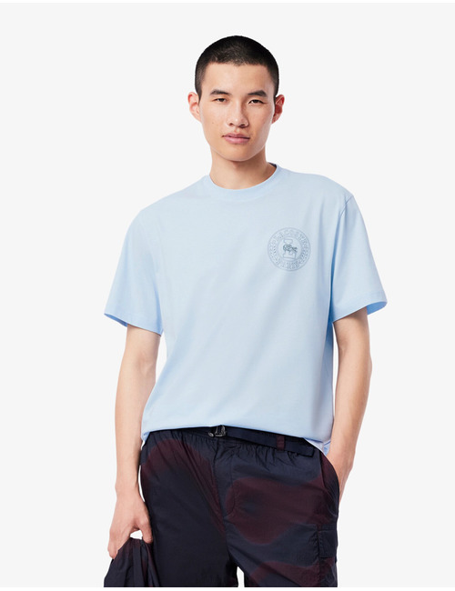 Jersey T-shirt met Logobadge  