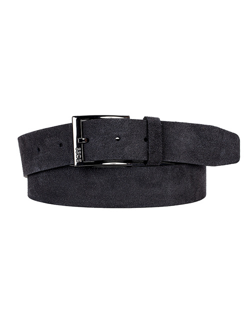 Moderne Riem van Italiaans Suède met Gunmetal Gesp  
