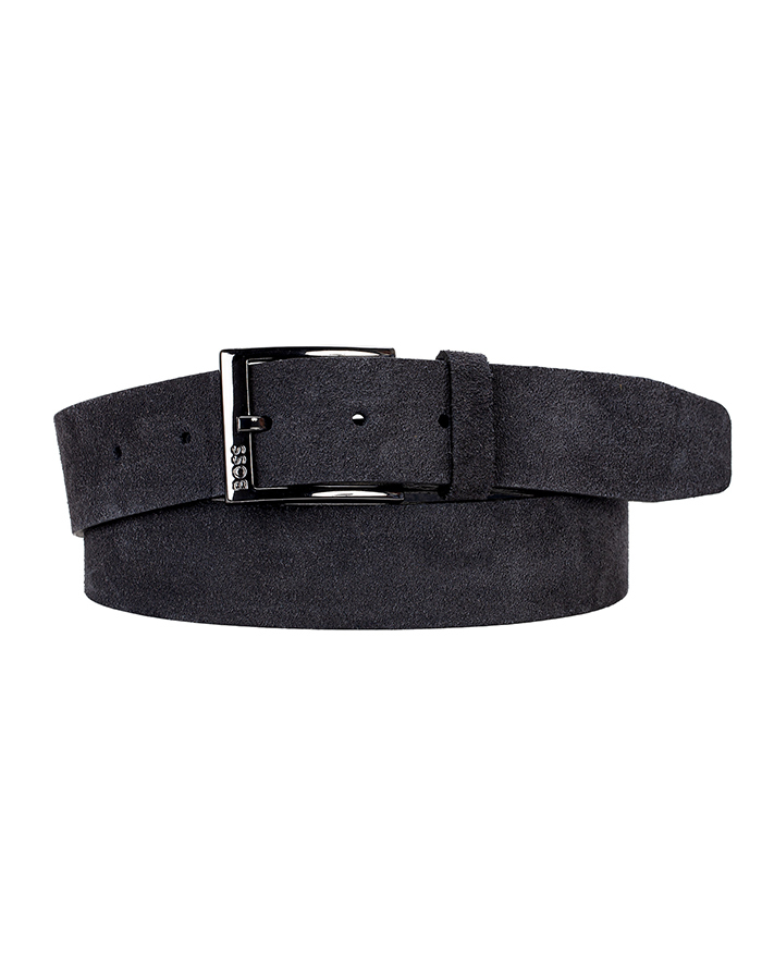 Moderne Riem van Italiaans Suède met Gunmetal Gesp  
