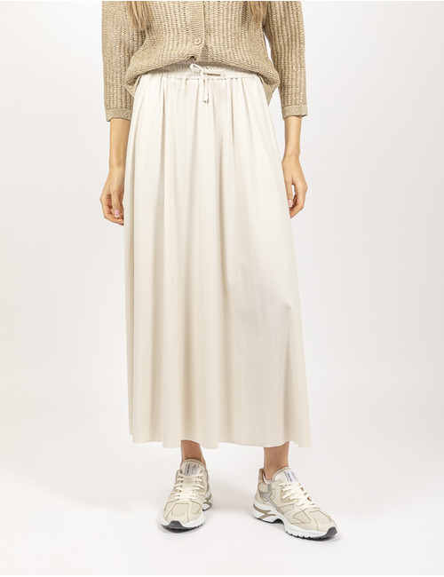 Due Amanti midi rok beige