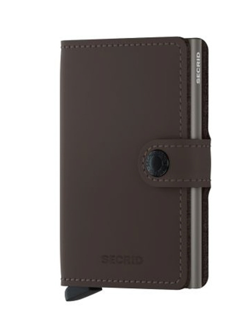 De Miniwallet Matte Truffle