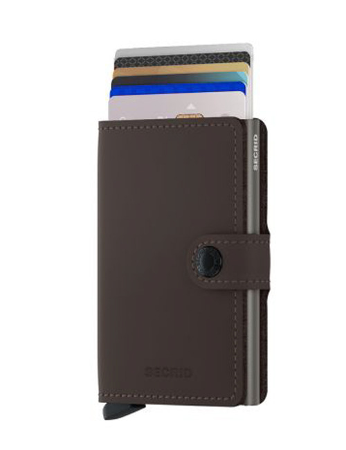 De Miniwallet Matte Truffle