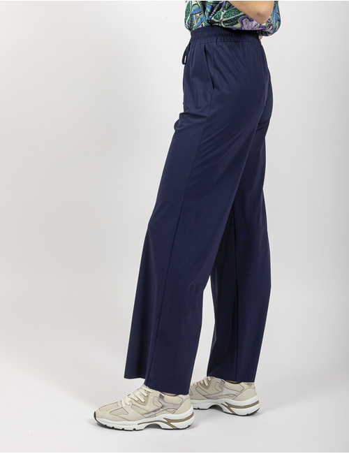Due Amanti broek met elatische band marine